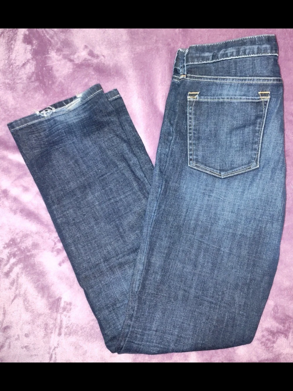 Banana Republic Men's Dark Blue Jeans